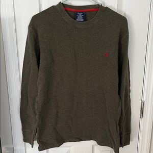 Polo Ralph Lauren Dark Olive Long Sleeve Tee